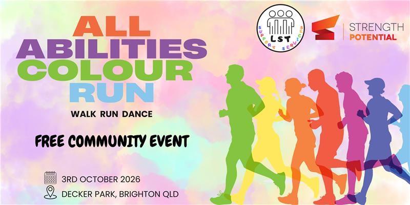 Photo from All Abilities Colour Run Walk Dance 2026 - Moreton Bay